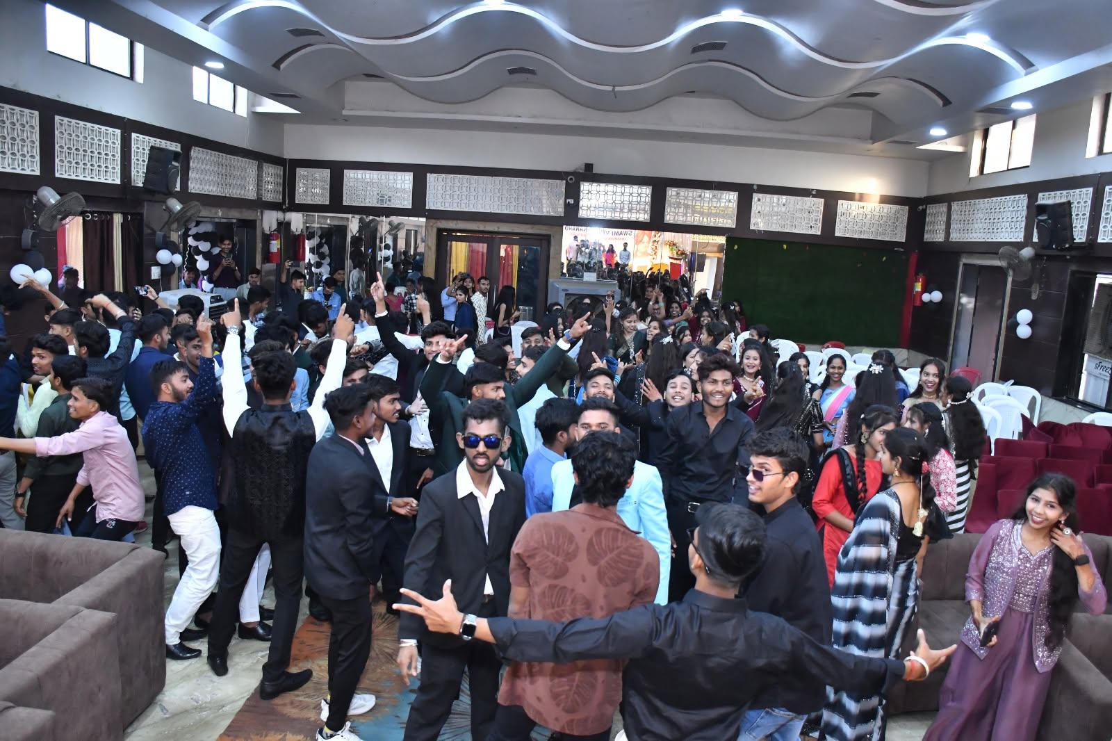 SVIT students celebrating together