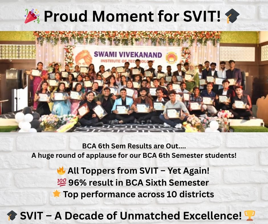 SVIT proud result moment